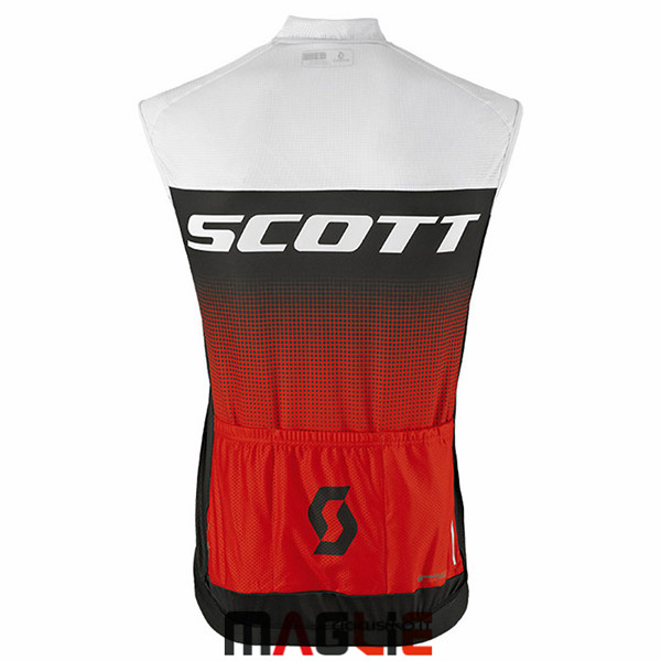 Gilet antivento Scott 2017 Rosso