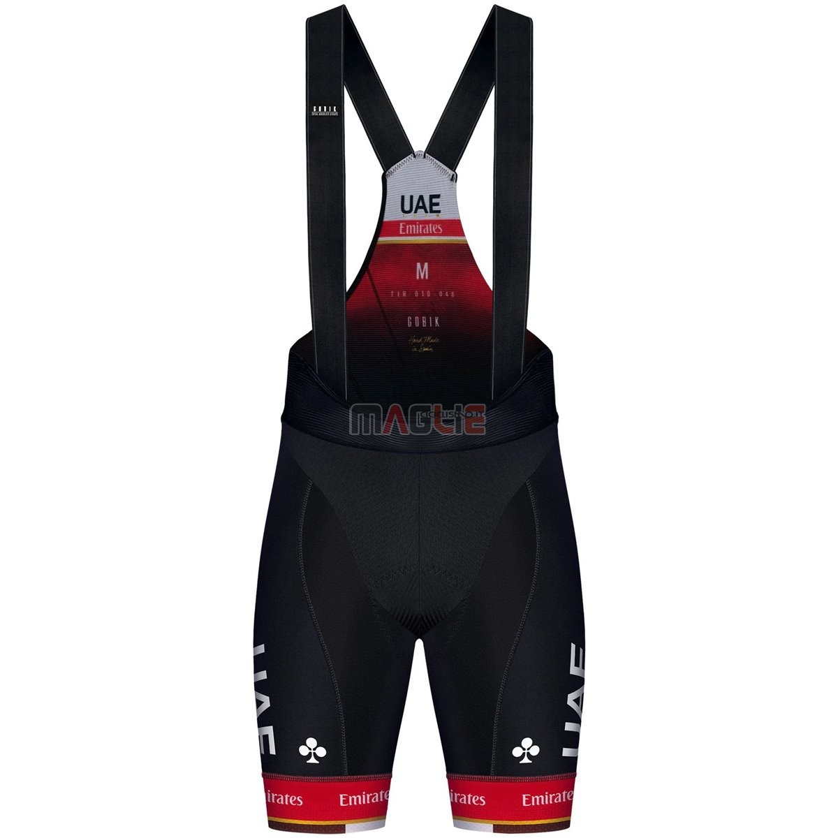 Gilet Antivento UAE 2021 Bianco Rosso