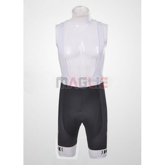 Maglia Giordana manica corta 2011 bianco e nero