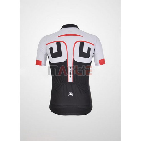 Maglia Giordana manica corta 2012 bianco e nero