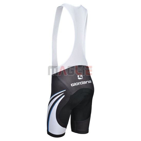 Maglia Giordana manica corta 2014 bianco e nero