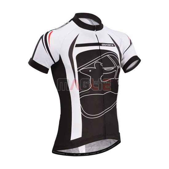 Maglia Giordana manica corta 2014 nero e bianco - Clicca l'immagine per chiudere