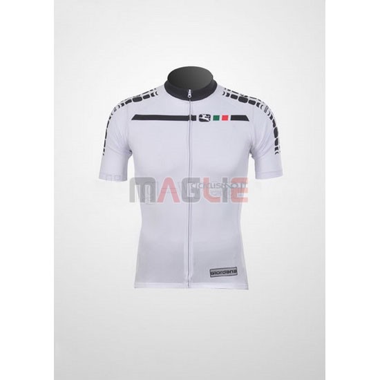 Maglia Giordana manica corta 2011 bianco