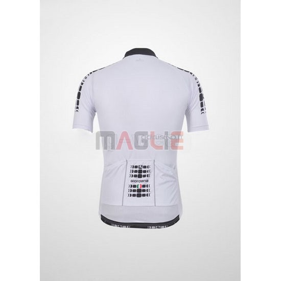 Maglia Giordana manica corta 2011 bianco