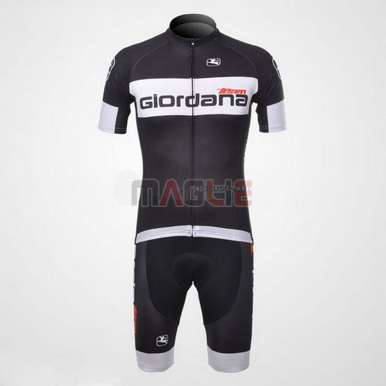 Maglia Giordana manica corta 2011 nero