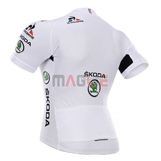 Maglia Tour de France manica corta 2015 bianco