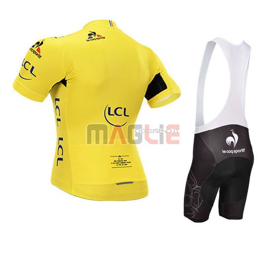 Maglia Tour de France manica corta 2015 giallo - Clicca l'immagine per chiudere