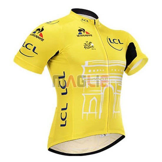 Maglia Tour de France manica corta 2015 giallo