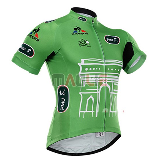 Maglia Tour de France manica corta 2015 verde - Clicca l'immagine per chiudere