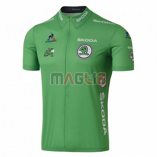 Maglia Tour de France manica corta 2016 verde