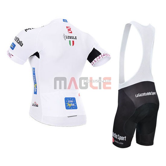 Maglia Giro de Italia manica corta 2015 bianco
