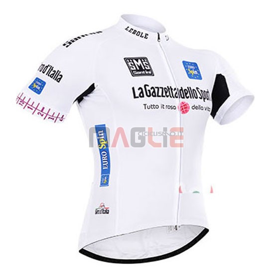 Maglia Giro de Italia manica corta 2015 bianco