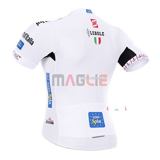 Maglia Giro de Italia manica corta 2015 bianco