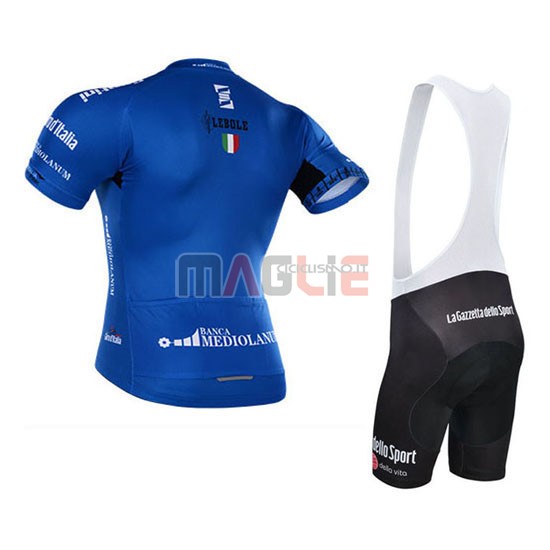 Maglia Giro de Italia manica corta 2015 blu