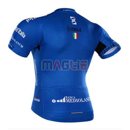 Maglia Giro de Italia manica corta 2015 blu