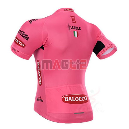 Maglia Giro de Italia manica corta 2015 rosa