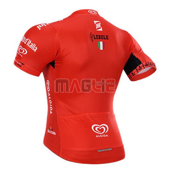 Maglia Giro de Italia manica corta 2015 rosso