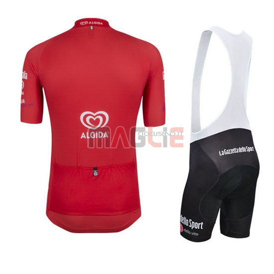 Maglia Giro de Italia manica corta 2016 rosso