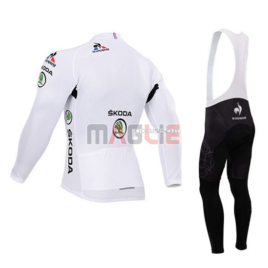 Maglia Tour de France manica lunga 2015 bianco