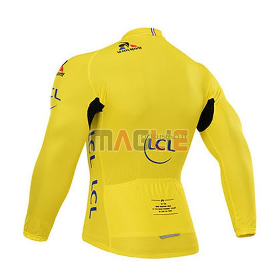 Maglia Tour de France manica lunga 2015 giallo