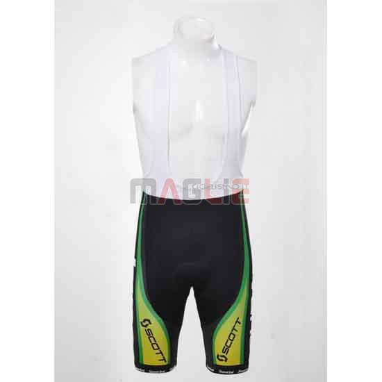 Maglia GreenEDGE manica corta 2012 giallo e bianco