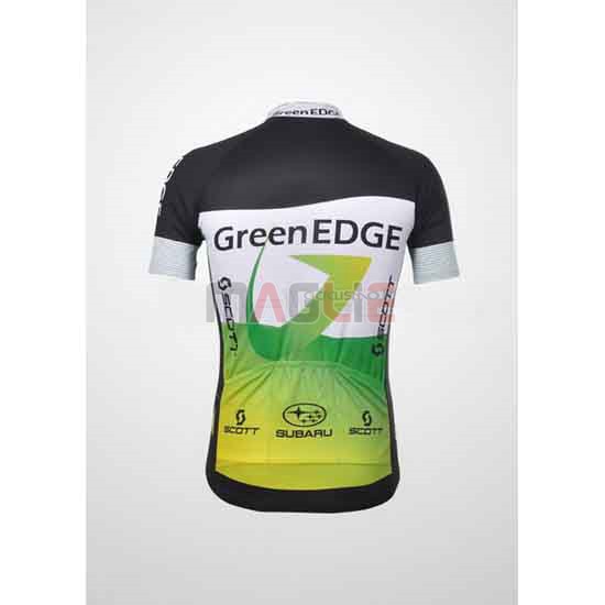 Maglia GreenEDGE manica corta 2012 nero e verde