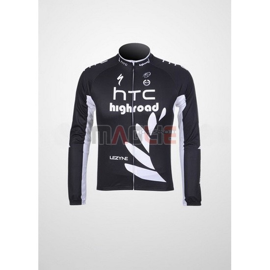 Maglia HTC Highroad manica lunga 2011 nero - Clicca l'immagine per chiudere