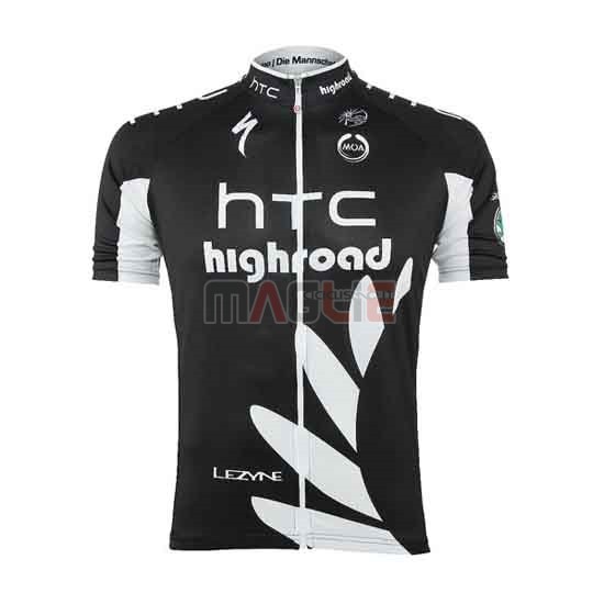 Maglia HTC Highroad manica corta 2011 nero