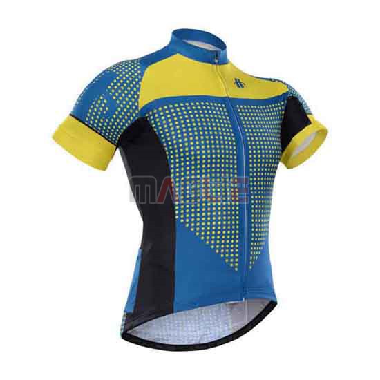 Maglia Hincapie manica corta 2015 blu e giallo - Clicca l'immagine per chiudere