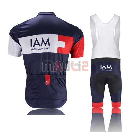 Maglia IAM manica corta 2015 bianco e blu