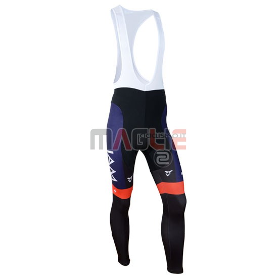 Maglia IAM manica lunga 2015 bianco e blu