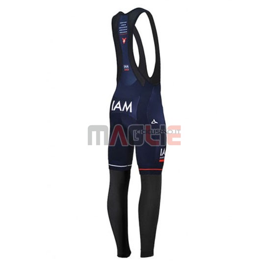 Maglia IAM manica lunga 2016 bianco e blu