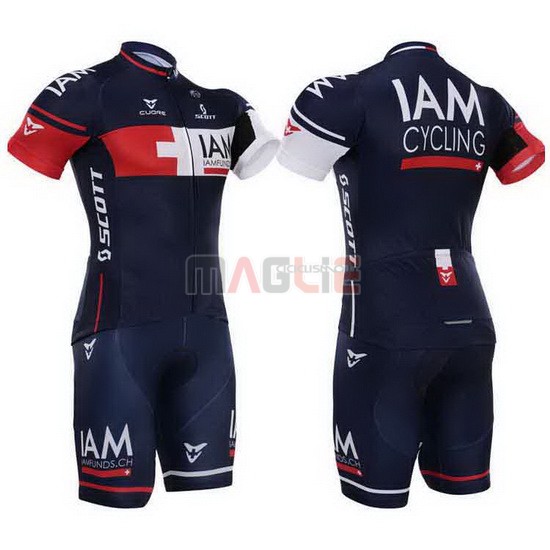 Maglia IAM manica corta 2015 blu