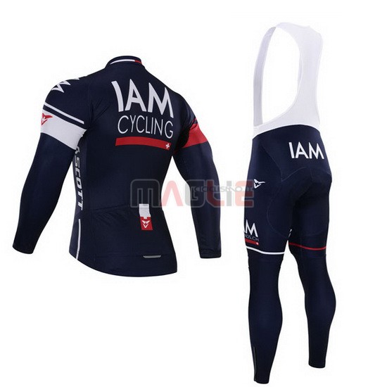 Maglia IAM manica lunga 2015 blu - Clicca l'immagine per chiudere