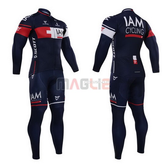 Maglia IAM manica lunga 2015 blu - Clicca l'immagine per chiudere