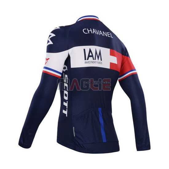 Maglia IAM manica lunga 2015 blu