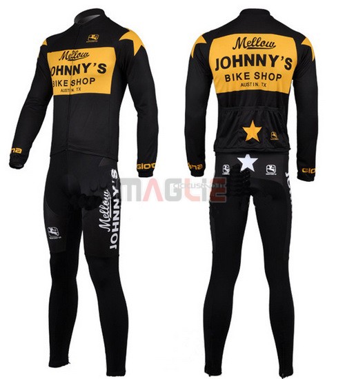 Maglia Johnnys manica lunga 2010 nero e giallo - Clicca l'immagine per chiudere