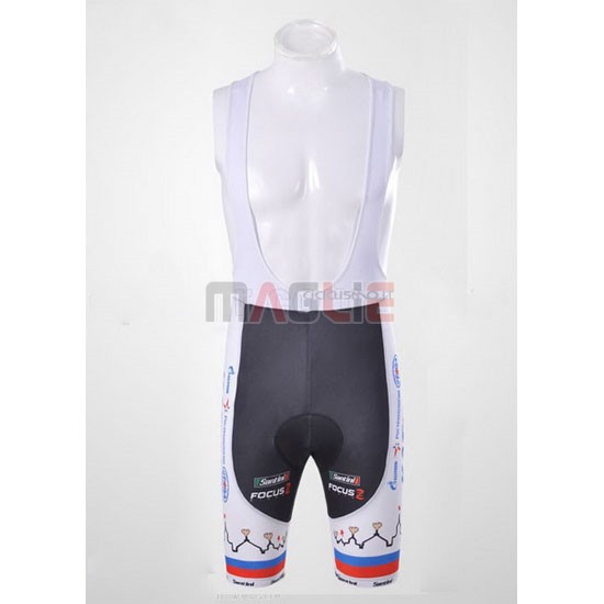 Maglia Katusha manica corta 2010 bianco