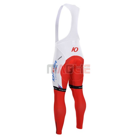 Maglia Katusha manica lunga 2015 bianco e rosso