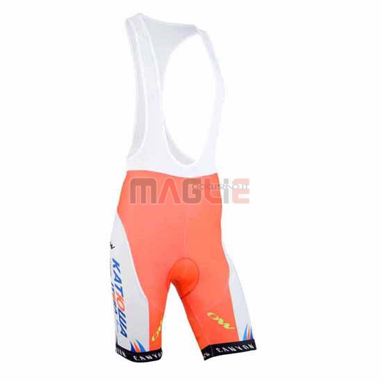 Maglia Katusha manica corta 2015 bianco