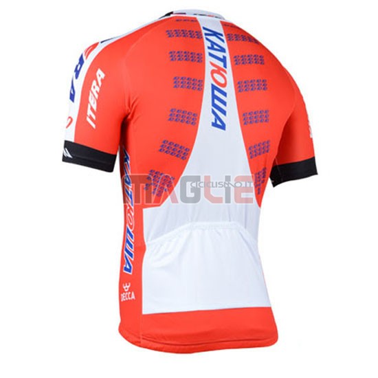 Maglia Katusha manica corta 2015 arancione e bianco - Clicca l'immagine per chiudere