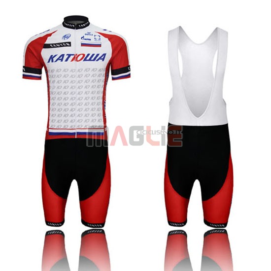 Maglia Katusha manica corta 2015 rosso e bianco - Clicca l'immagine per chiudere