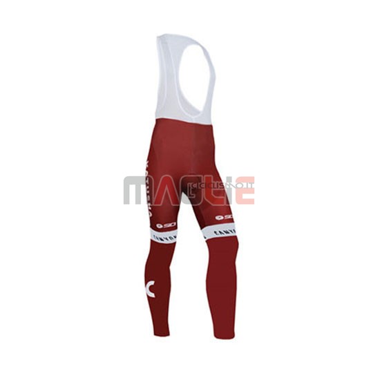 Maglia Katusha manica lunga 2016 bianco e rosso - Clicca l'immagine per chiudere