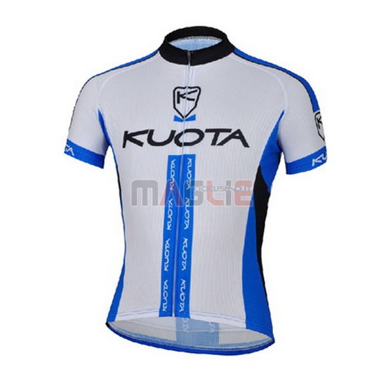 Maglia Kuota manica corta 2013 rosso e celeste