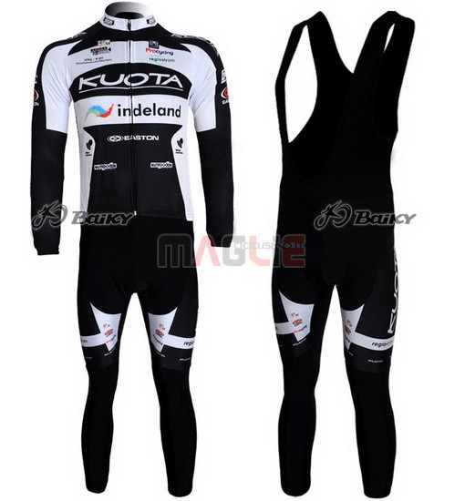 Maglia Kuota manica lunga 2010 nero e bianco - Clicca l'immagine per chiudere