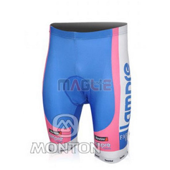 Maglia Lampre manica corta 2010 rosa e azzurro