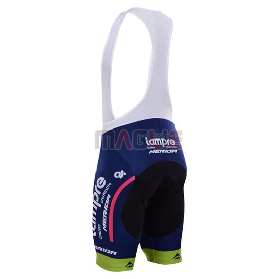 Maglia Lampre manica corta 2015 rosa e blu