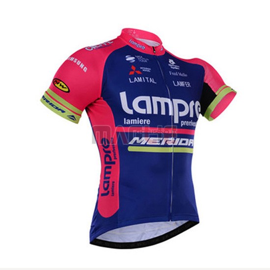 Maglia Lampre manica corta 2016 rosa e blu - Clicca l'immagine per chiudere