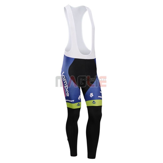 Maglia Lampre manica lunga 2014 rosa e blu