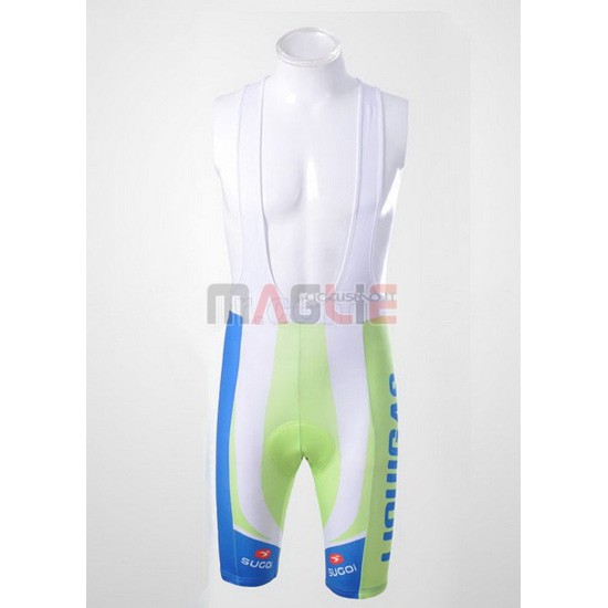 Maglia Liquigas manica corta 2011 bianco e verde